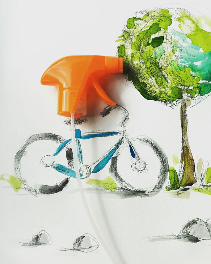 Artist Turns Any Object Into Fun Illustrations( New Pics)