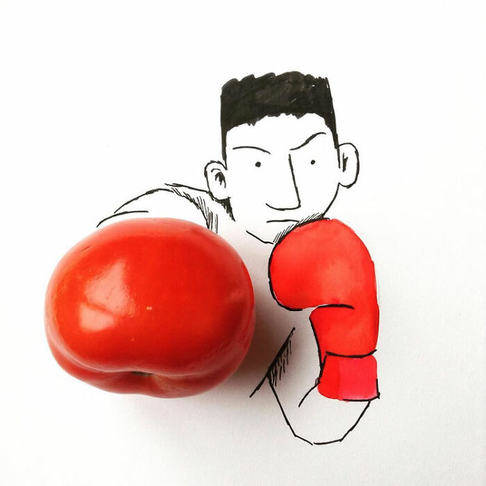 Artist Turns Any Object Into Fun Illustrations( New Pics)