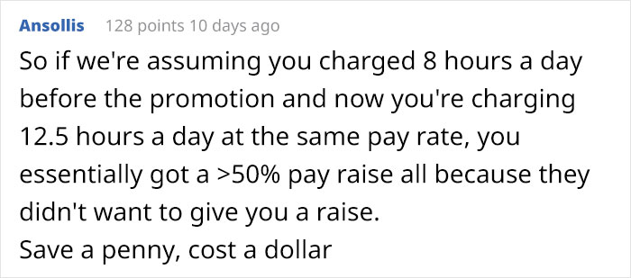 Employee Outsmarts Company With Their Own Rules When He Increases His Pay By 50% After They Refused To Do It