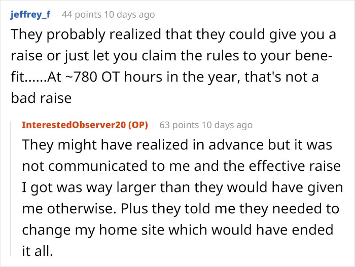 Employee Outsmarts Company With Their Own Rules When He Increases His Pay By 50% After They Refused To Do It