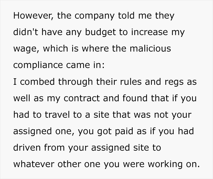 Employee Outsmarts Company With Their Own Rules When He Increases His Pay By 50% After They Refused To Do It