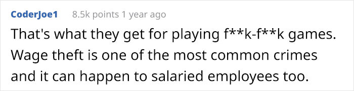 Employee Maliciously Complies To Work Only His 8 1/2 Hours, Makes The Company Lose $85k Per Year Employee Maliciously Complies To Work Only His 8 1/2 Hours, Makes The Company Lose $85k Per Year
