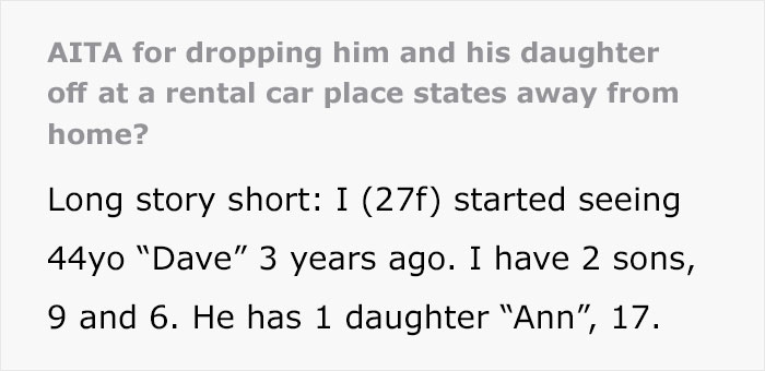 Woman Leaves Her Entitled Boyfriend And His Teen Daughter 800 Miles Away From Home After They Ruined Her Family Vacation