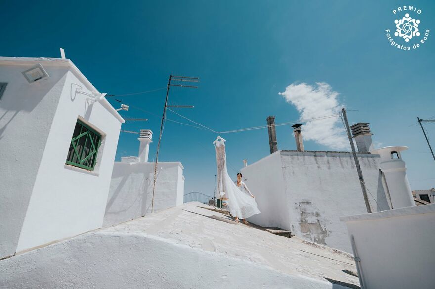 "I Feel As If I Am Floating Over The Roofs" By Raul Gori