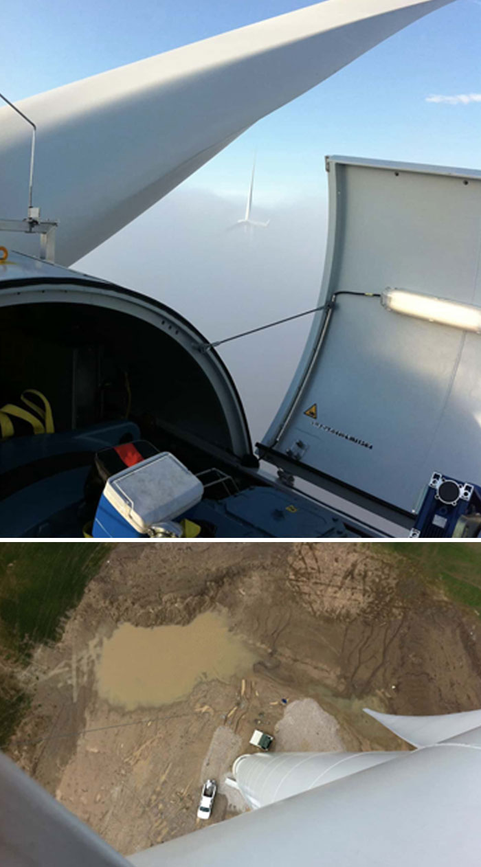 Working Above The Clouds