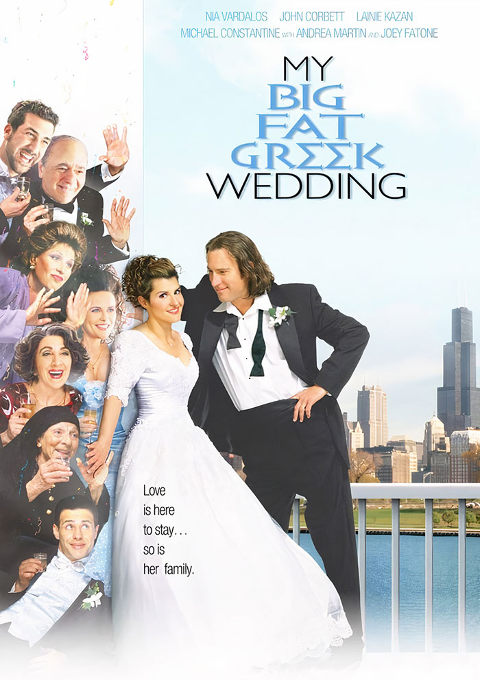 Poster of My Big Fat Greek Wedding movie 