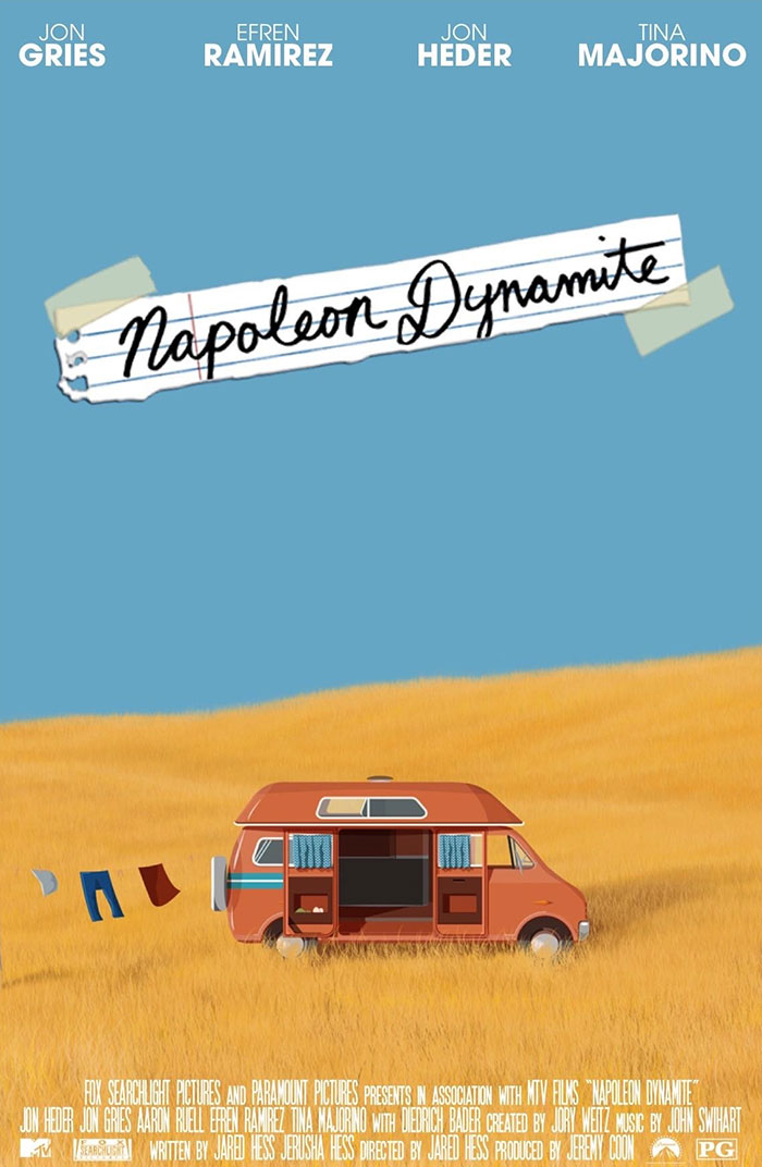 Poster of Napoleon Dynamite movie 