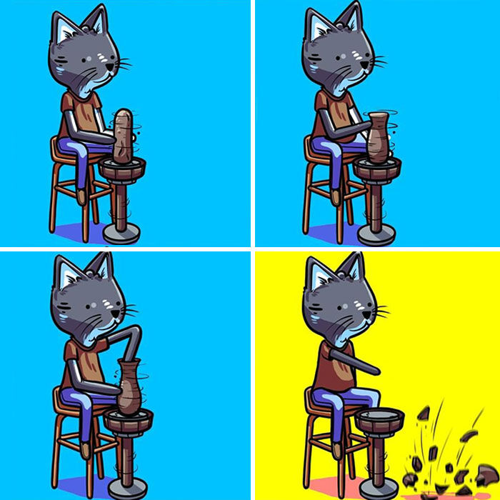 Fun Comics With Funny Twists Made By This Artist (24 New Pics)