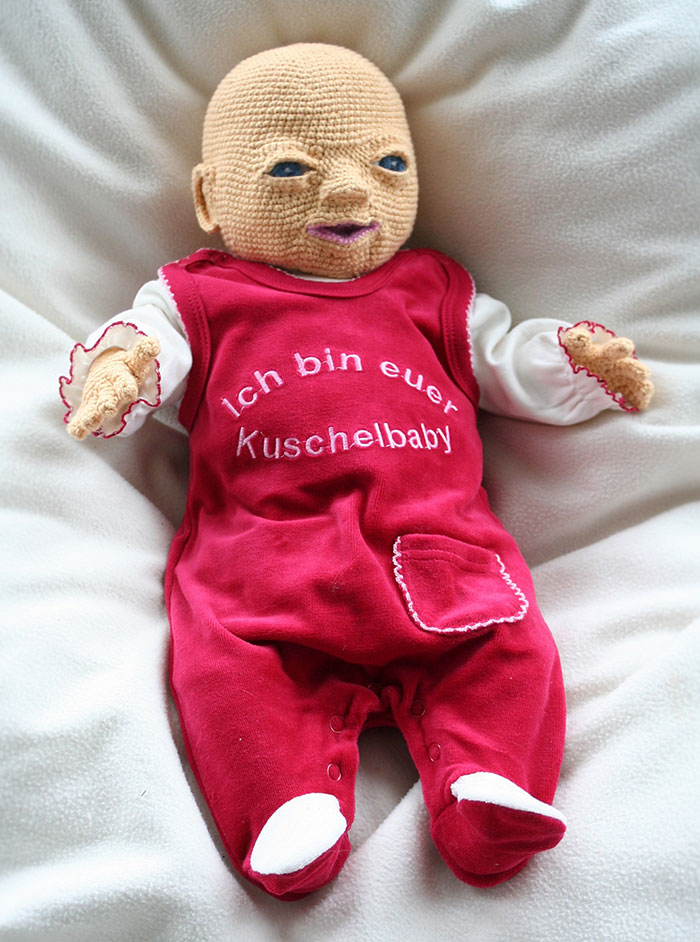 Meet Baby Emily, Crochet Doll