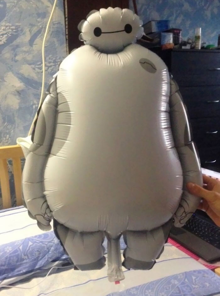 They Couldn't Find A Better Place To Blow Up This Toy