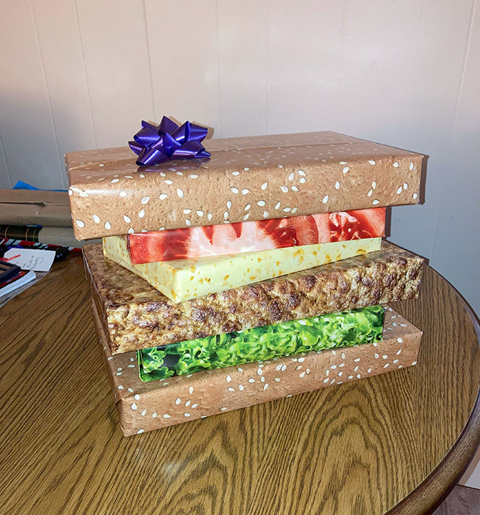 Told My Boyfriend I Was Getting Him A Burger For Christmas