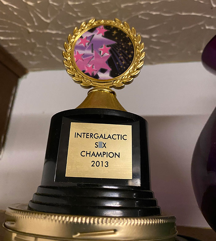 I Won A Trophy Too From My Future Wife