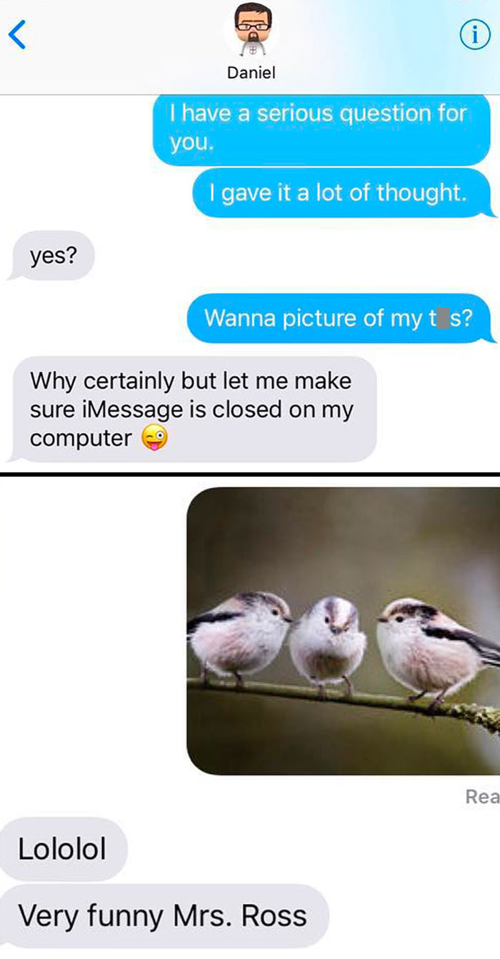 I Laughed And Laughed And Laughed. He’s A Good Sport