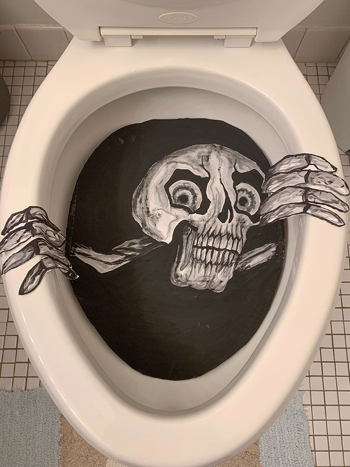 My Attempt To Scare My Husband When He Wakes Up