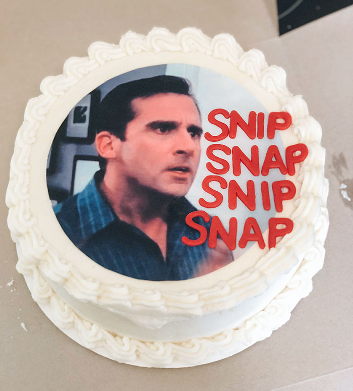 My Husband Got A Vasectomy This Morning, So I Got Him A Cake For Taking One For The Team