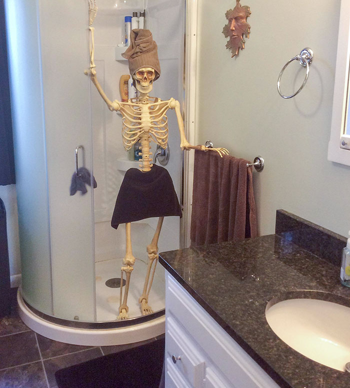 I Entertained Myself While My Husband Was Out Of Town With Our Clearance Halloween Purchase