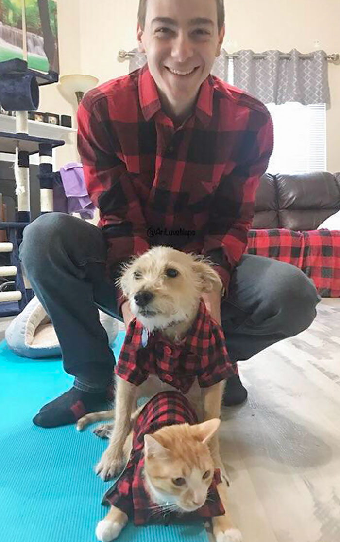 My Husband Didn’t Think I’d Find Shirts To Match Them