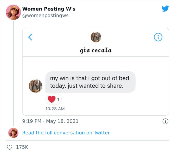 Women Posting Wins