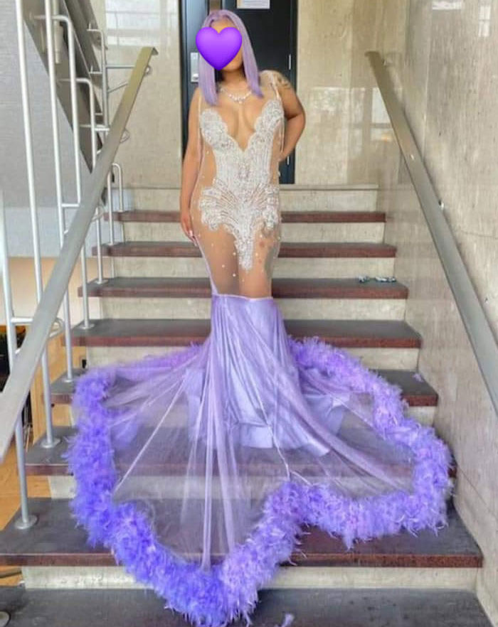 I Am Surprised They Let Someone Wear This To Prom
