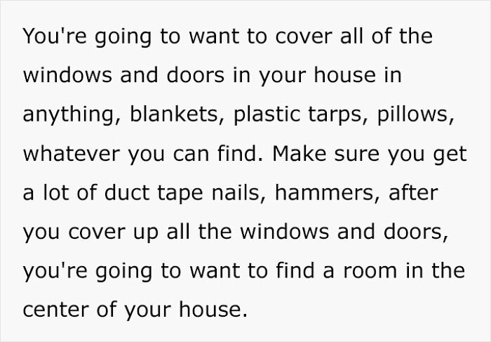 Guy Gives 8 Tips On What To Do In Case Of A Nuclear Explosion, Provided In The US Armed Forces Survival Manual