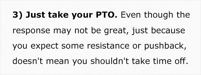 Expert Says "For Years, I Took My Paid Time Off All Wrong" And Explains How To Do It Correctly