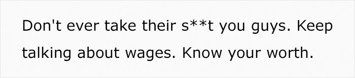 Management Bites Their Tongue When They Realize Employee Knows It's Illegal To Have A Policy Against Discussing Wages