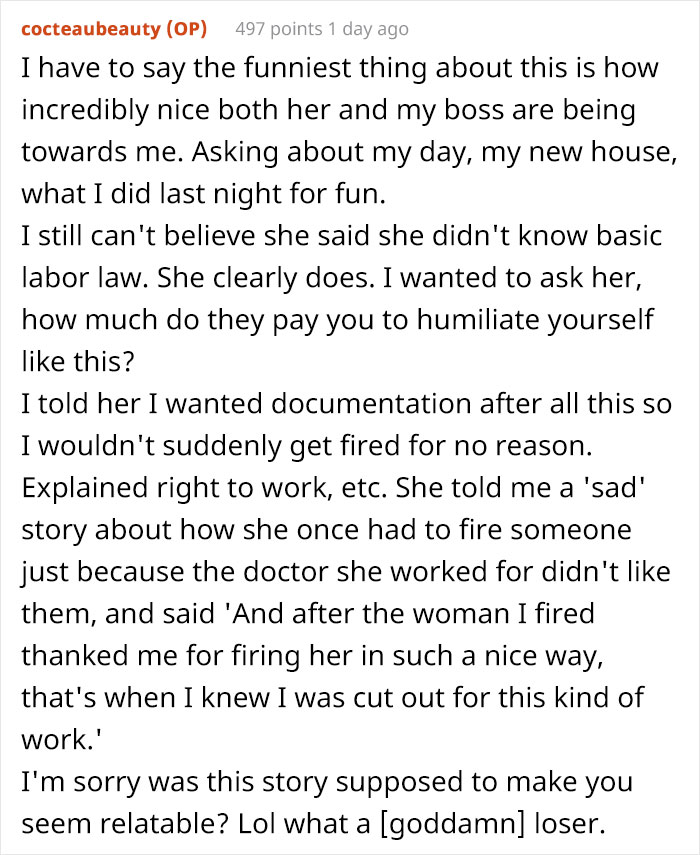 Management Bites Their Tongue When They Realize Employee Knows It's Illegal To Have A Policy Against Discussing Wages