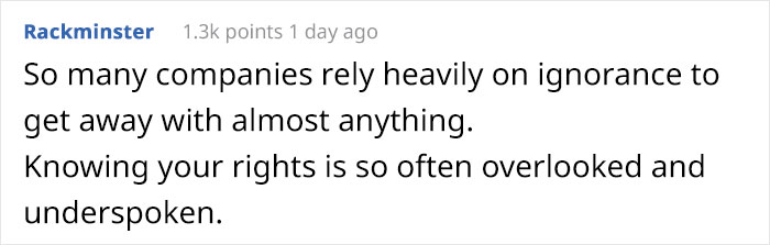 Management Bites Their Tongue When They Realize Employee Knows It's Illegal To Have A Policy Against Discussing Wages