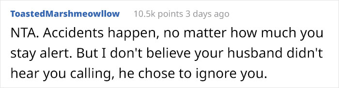 Husband Ignores Family Emergency To Take A Nap, Tries To Put All The Blame On His Wife Husband Ignores Family Emergency To Take A Nap, Tries To Put All The Blame On His Wife