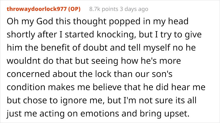 Husband Ignores Family Emergency To Take A Nap, Tries To Put All The Blame On His Wife Husband Ignores Family Emergency To Take A Nap, Tries To Put All The Blame On His Wife
