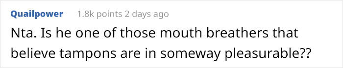 Woman Is Forced To Hide Tampons From Husband Who Hates Them, Finally Snaps When He Throws Away The Whole Box