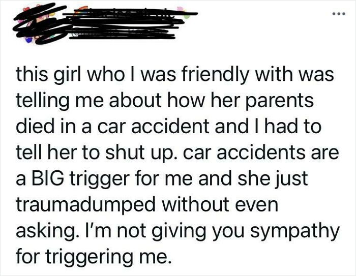 Your Parents Died? I’m Sorry But That Bothers Me