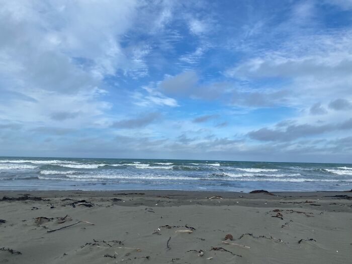 New Brighton Beach, Christchurch, New Zealand