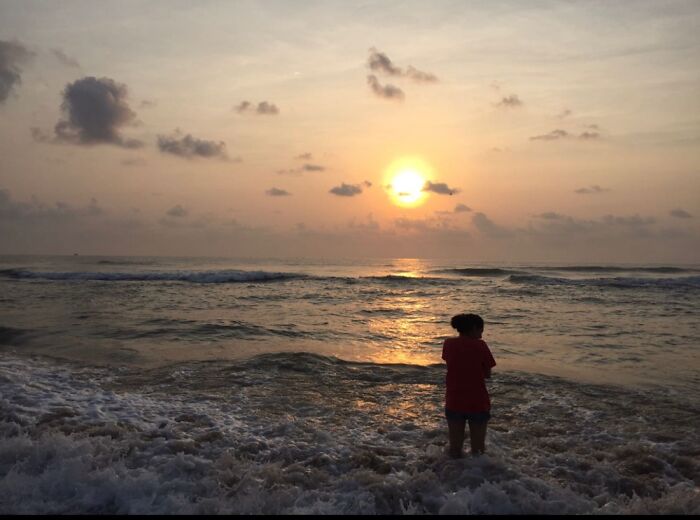 Sunrise, Kalpakkam, Tamil Nadu, India