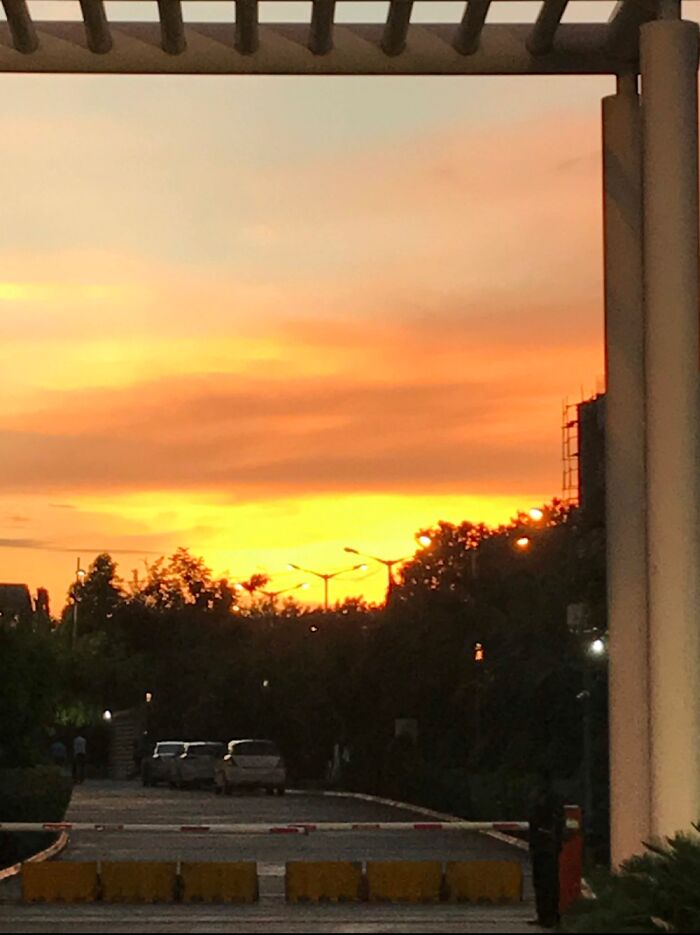 Sunset, Hyderabad, India