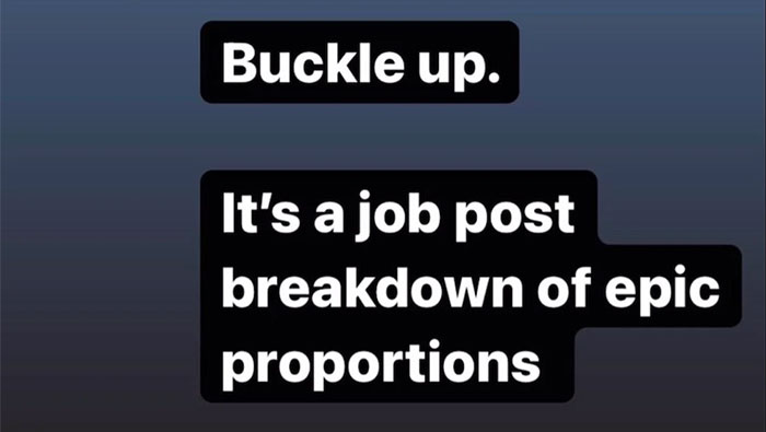 Person With 18 Years' Experience In HR Breaks Down This Insane Job Posting And It Shows Why It&rsquo;s Important To Read Red Flags