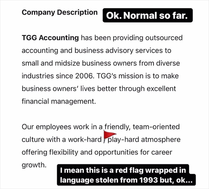 Person With 18 Years' Experience In HR Breaks Down This Insane Job Posting And It Shows Why It&rsquo;s Important To Read Red Flags