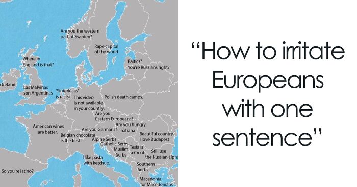 35 Unusual Maps That Might Change How You See The World, As Shared In This Online Account