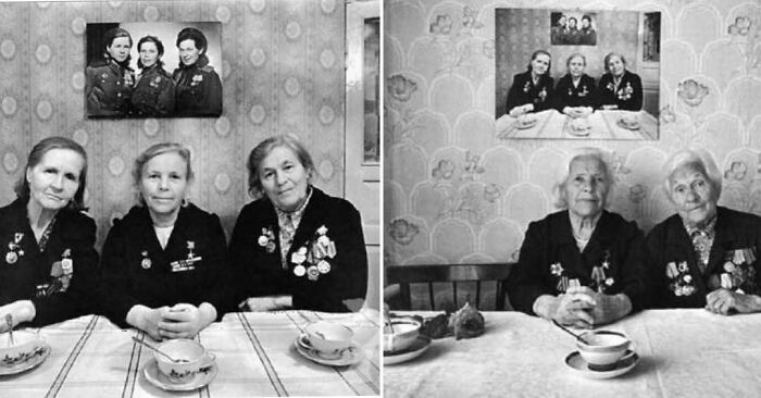 Three Sisters, Three Photos, Taken Years Apart.