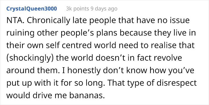 "I'd Do It Again": Husband Can't Stand Wife Being 'Chronically Late', So He Decides To Teach Her A Lesson