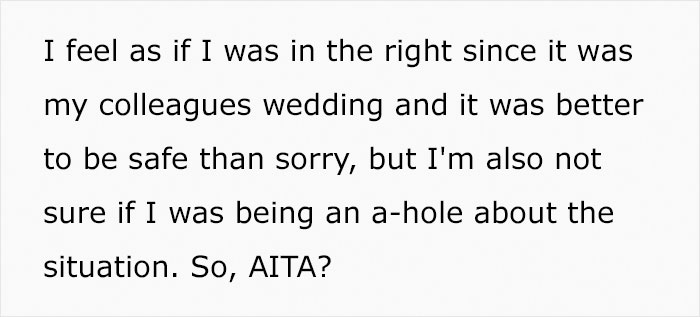 Guy Wonders If He Was Too Harsh After Demanding His Girlfriend Change Her Dress For A Colleague's Wedding Guy Wonders If He Was Too Harsh After Demanding His Girlfriend Change Her Dress For A Colleague's Wedding
