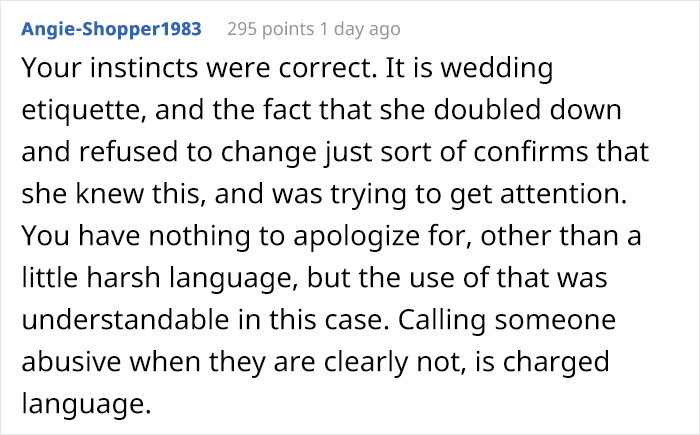 Guy Wonders If He Was Too Harsh After Demanding His Girlfriend Change Her Dress For A Colleague's Wedding Guy Wonders If He Was Too Harsh After Demanding His Girlfriend Change Her Dress For A Colleague's Wedding