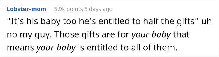 "Am I The [Jerk] For Telling Everyone That My Husband Sold All My Baby Shower Gifts?"
