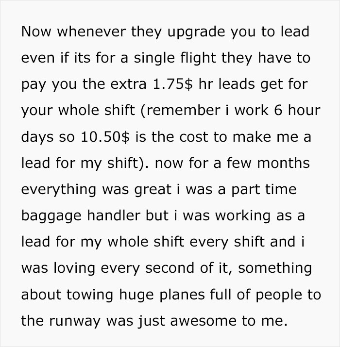 Baggage Handler Refuses To Do The Extra Job He's Not Getting Paid For, Management Ends Up Losing Thousands By Saving $10.50