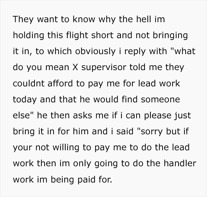 Baggage Handler Refuses To Do The Extra Job He's Not Getting Paid For, Management Ends Up Losing Thousands By Saving $10.50