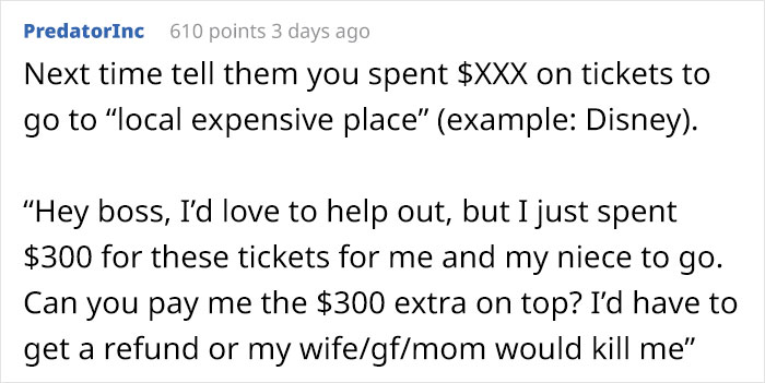 Employee Shares Screenshots Of His Manager Completely Losing It After He Refused To Come In On His Day Off Employee Shares Screenshots Of His Manager Completely Losing It After He Refused To Come In On His Day Off