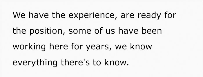 12 Waitresses Decide Not To Show Up For Work After Boss Promotes "Son Of A Friend" Without Any Experience Over Them 12 Waitresses Decide Not To Show Up For Work After Boss Promotes "Son Of A Friend" Without Any Experience Over Them