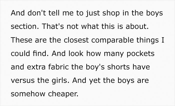 Target Shopper Reveals A Startling Difference Between Girls' And Boys' Clothing Functionality At Target, Goes Viral On TikTok Target Shopper Reveals A Startling Difference Between Girls' And Boys' Clothing Functionality At Target, Goes Viral On TikTok