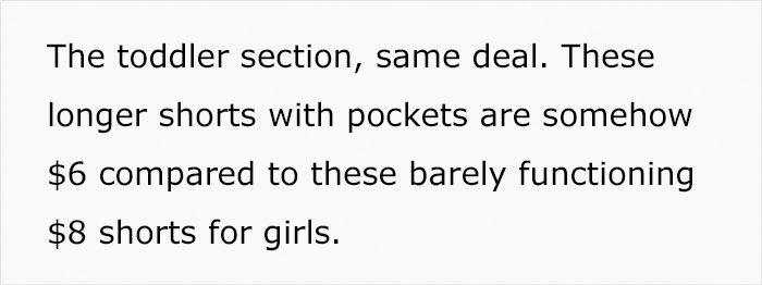 Target Shopper Reveals A Startling Difference Between Girls' And Boys' Clothing Functionality At Target, Goes Viral On TikTok Target Shopper Reveals A Startling Difference Between Girls' And Boys' Clothing Functionality At Target, Goes Viral On TikTok