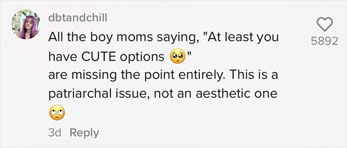 Target Shopper Reveals A Startling Difference Between Girls' And Boys' Clothing Functionality At Target, Goes Viral On TikTok Target Shopper Reveals A Startling Difference Between Girls' And Boys' Clothing Functionality At Target, Goes Viral On TikTok